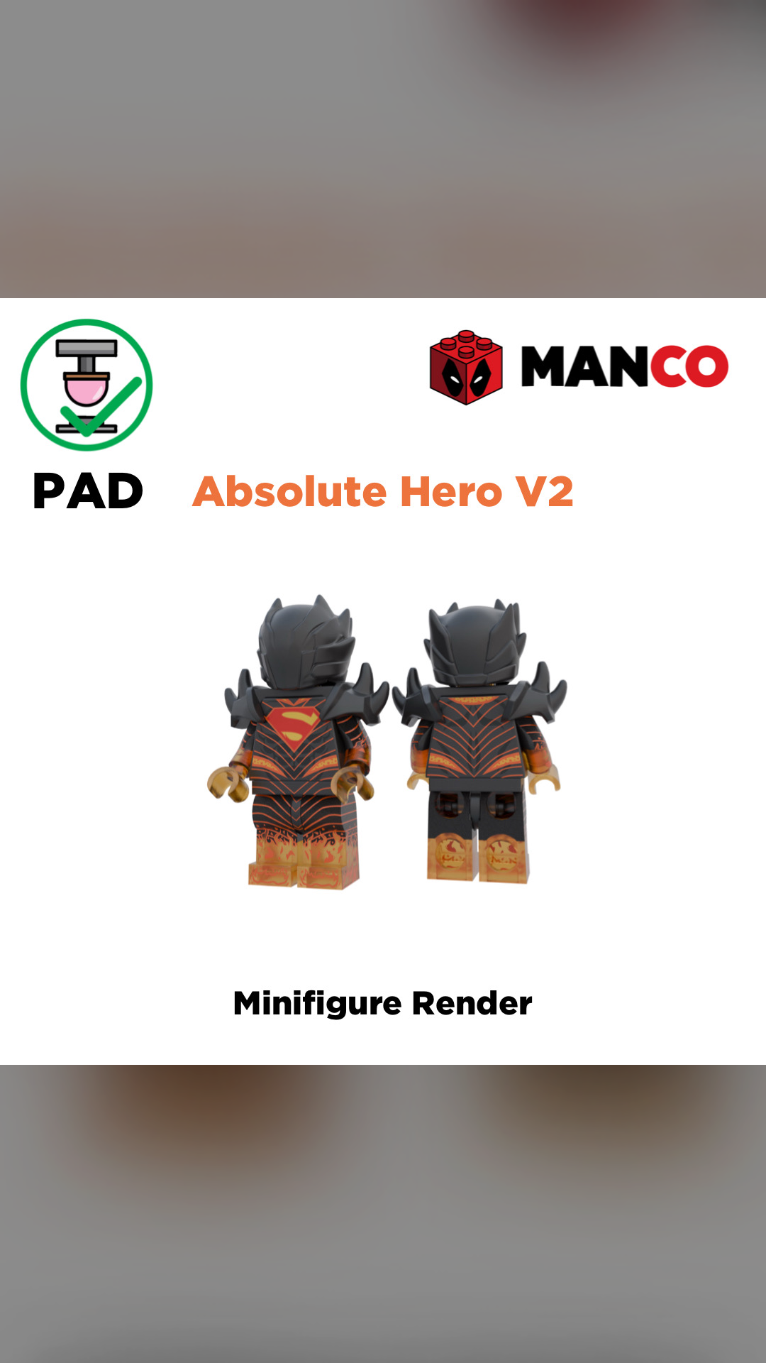 Absolute Hero Armored by Manco Bricks (PRE-ORDER) - view 1