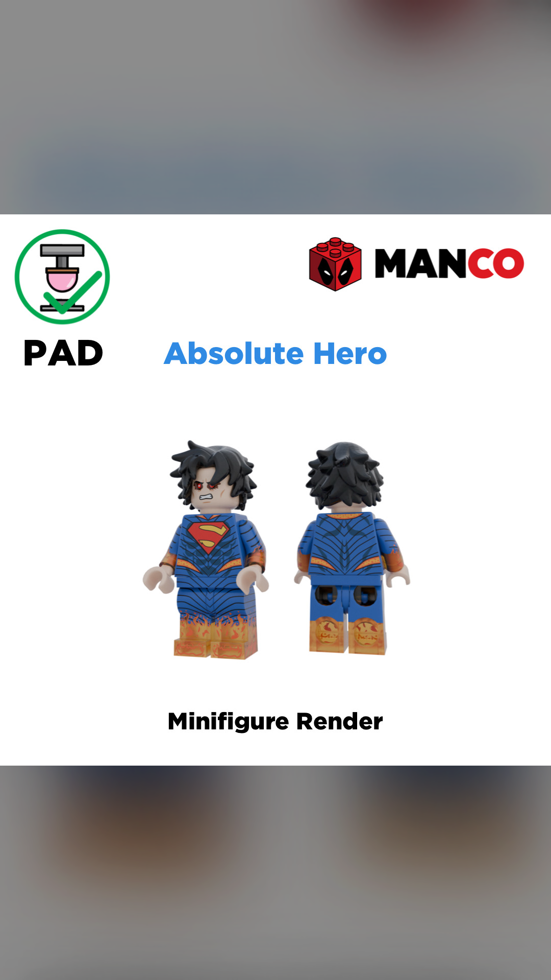 Absolute Hero by Manco Bricks (PRE-ORDER) - view 1