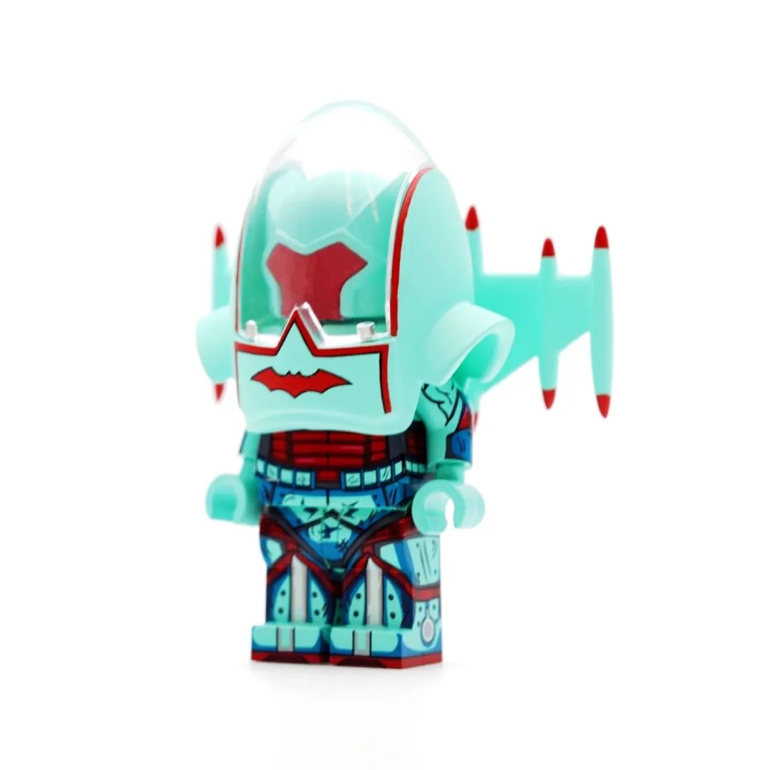Atomic Bat Mint Green Earth 17 Batman (Minifigs Factory) - view 1