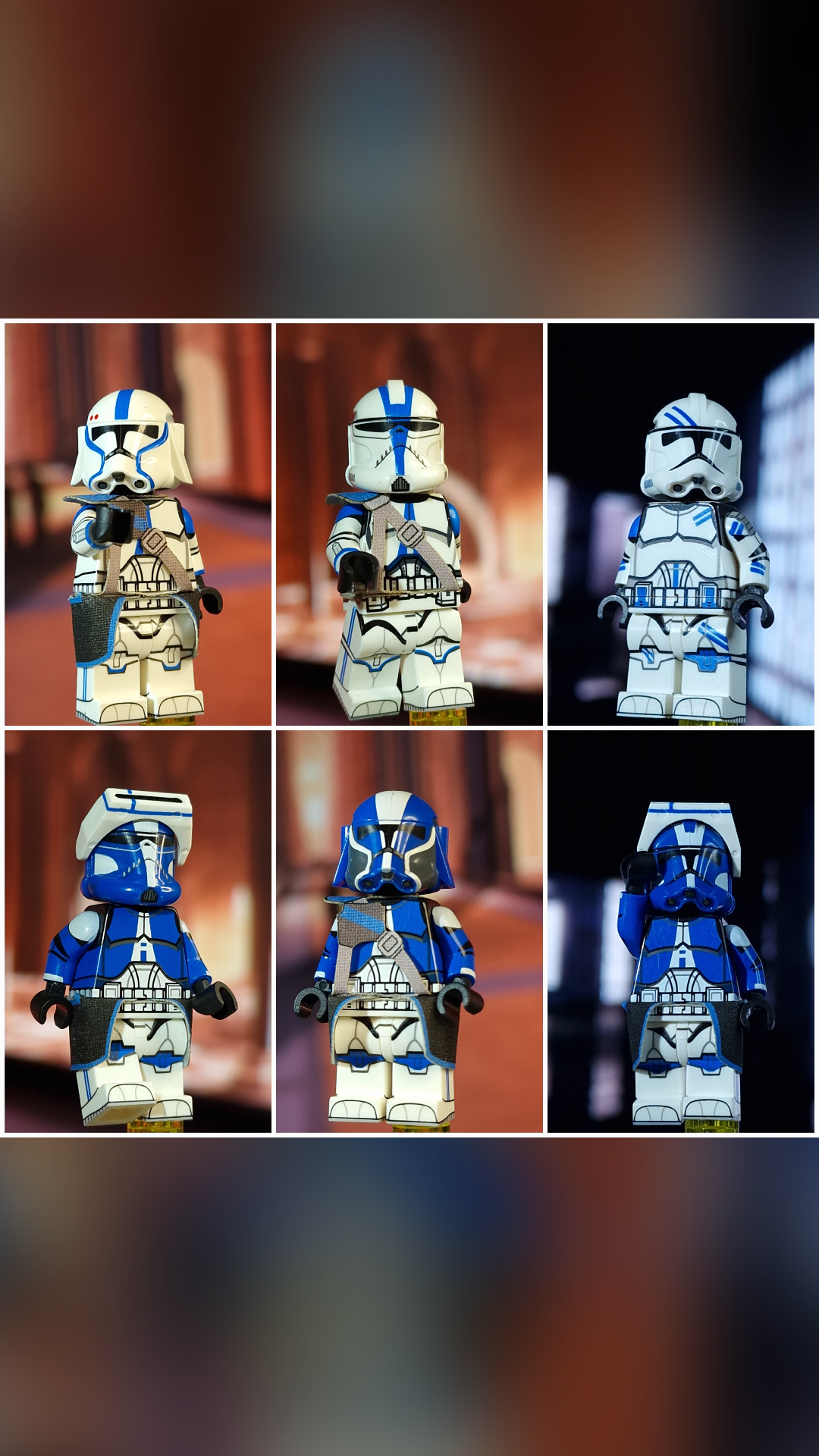 Blue Clone Troopers - view 1