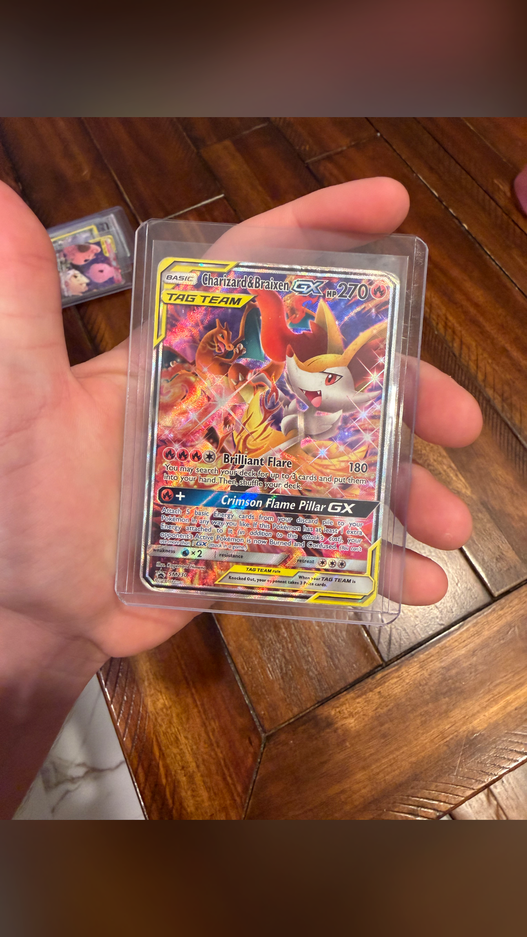 Charizard & Braixen GX #SM230 - view 1