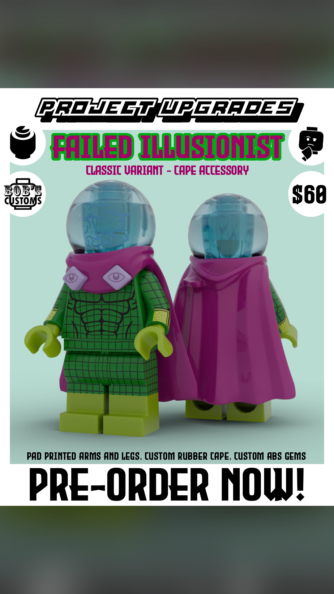 Failed Illusionist (Classic Variant, Molded Cape) - view 1