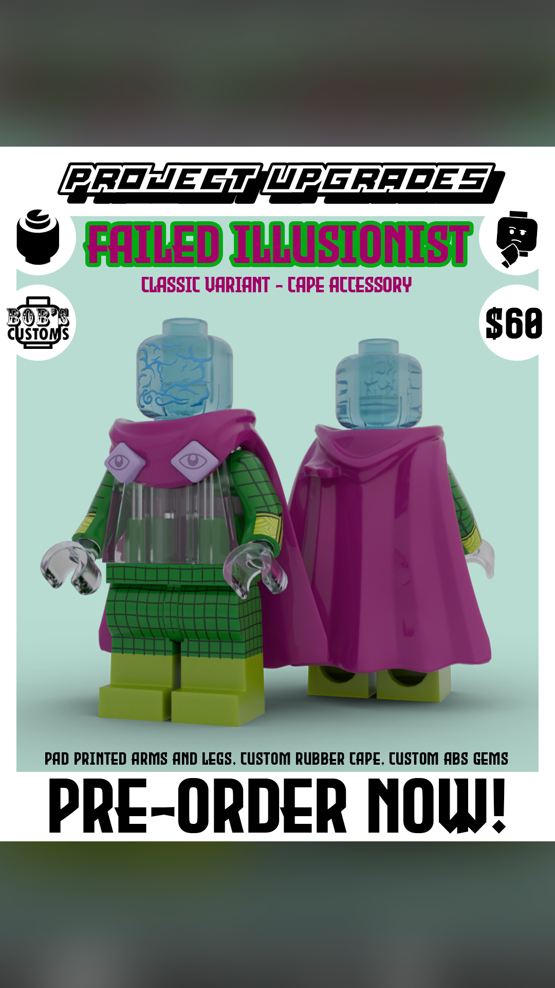 Failed Illusionist (Classic Variant, Molded Cape) - view 2
