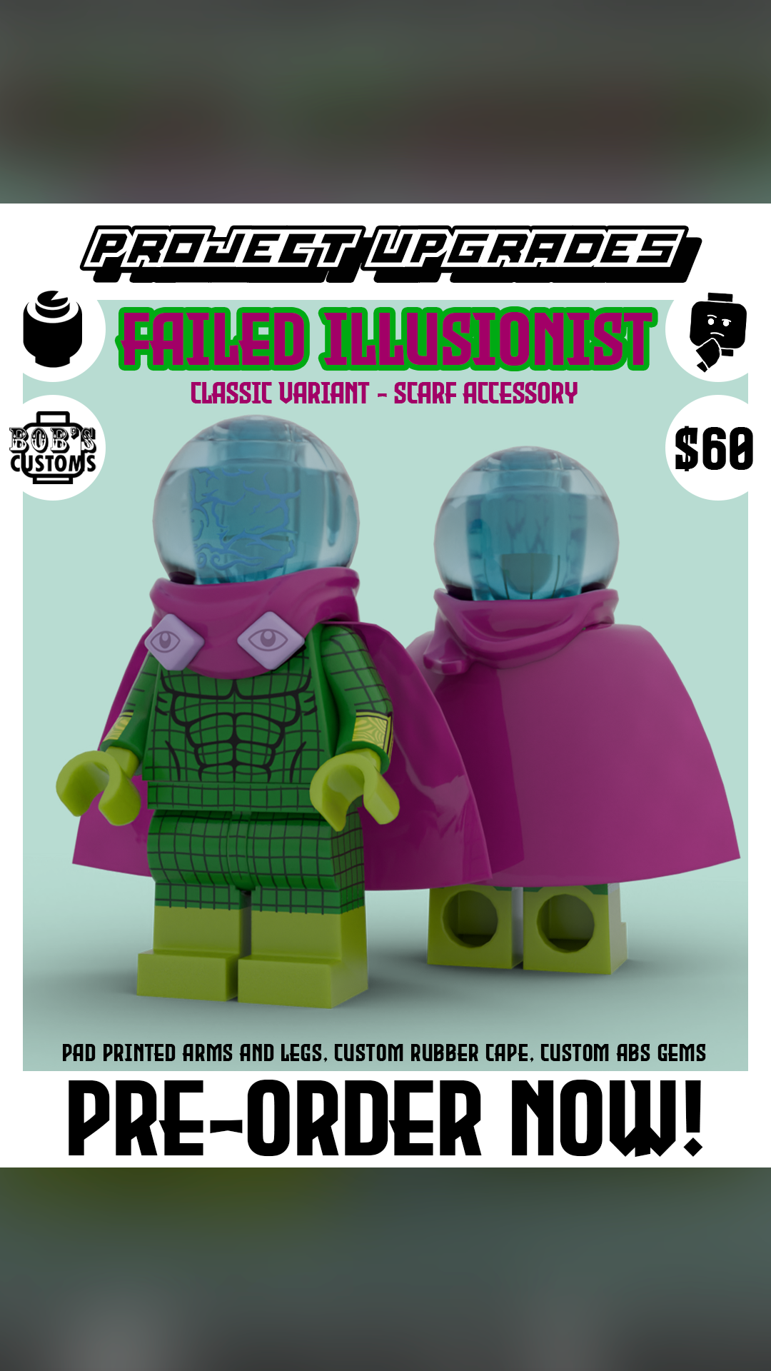 Failed Illusionist (Classic Variant, Scarf Accessory) - view 1