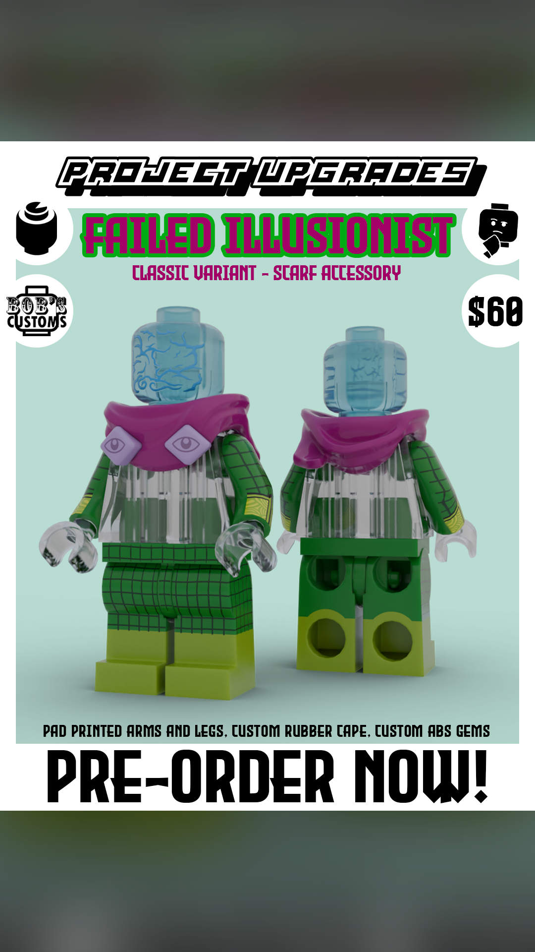 Failed Illusionist (Classic Variant, Scarf Accessory) - view 2