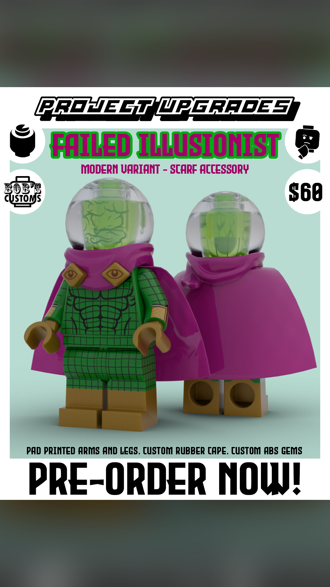 Failed Illusionist (Modern Variant, Scarf Accessory) - view 1