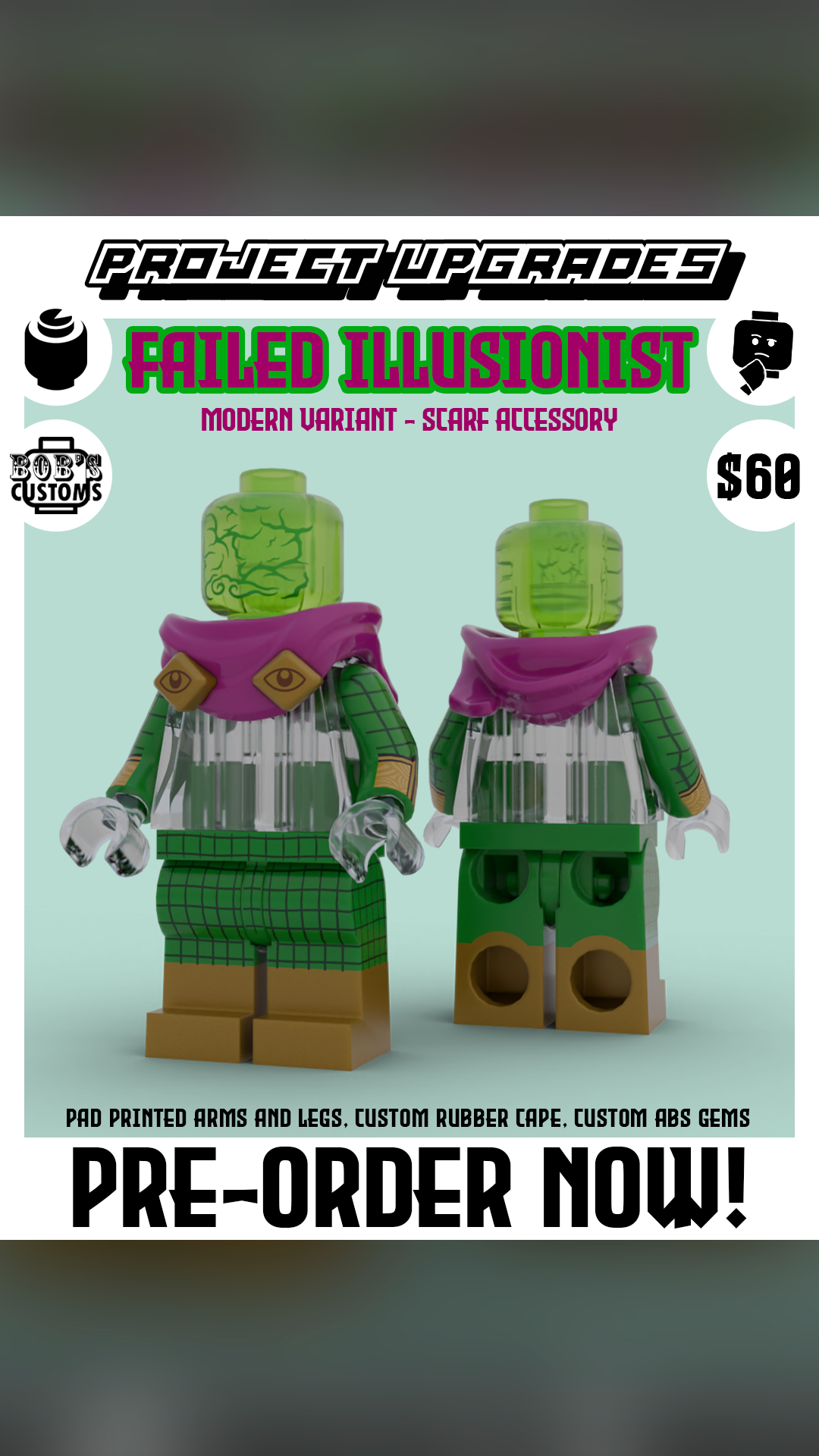 Failed Illusionist (Modern Variant, Scarf Accessory) - view 2