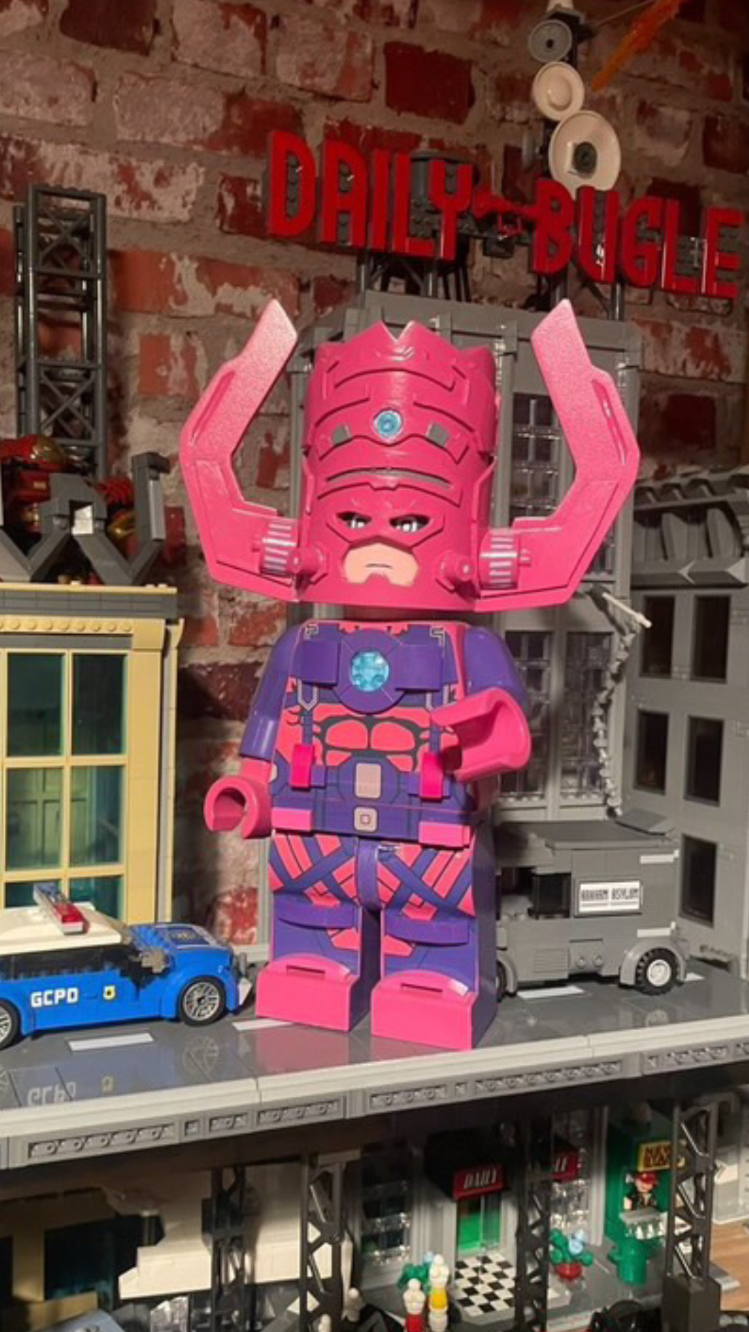 Galactus LEGO Alarm Clock size - view 1