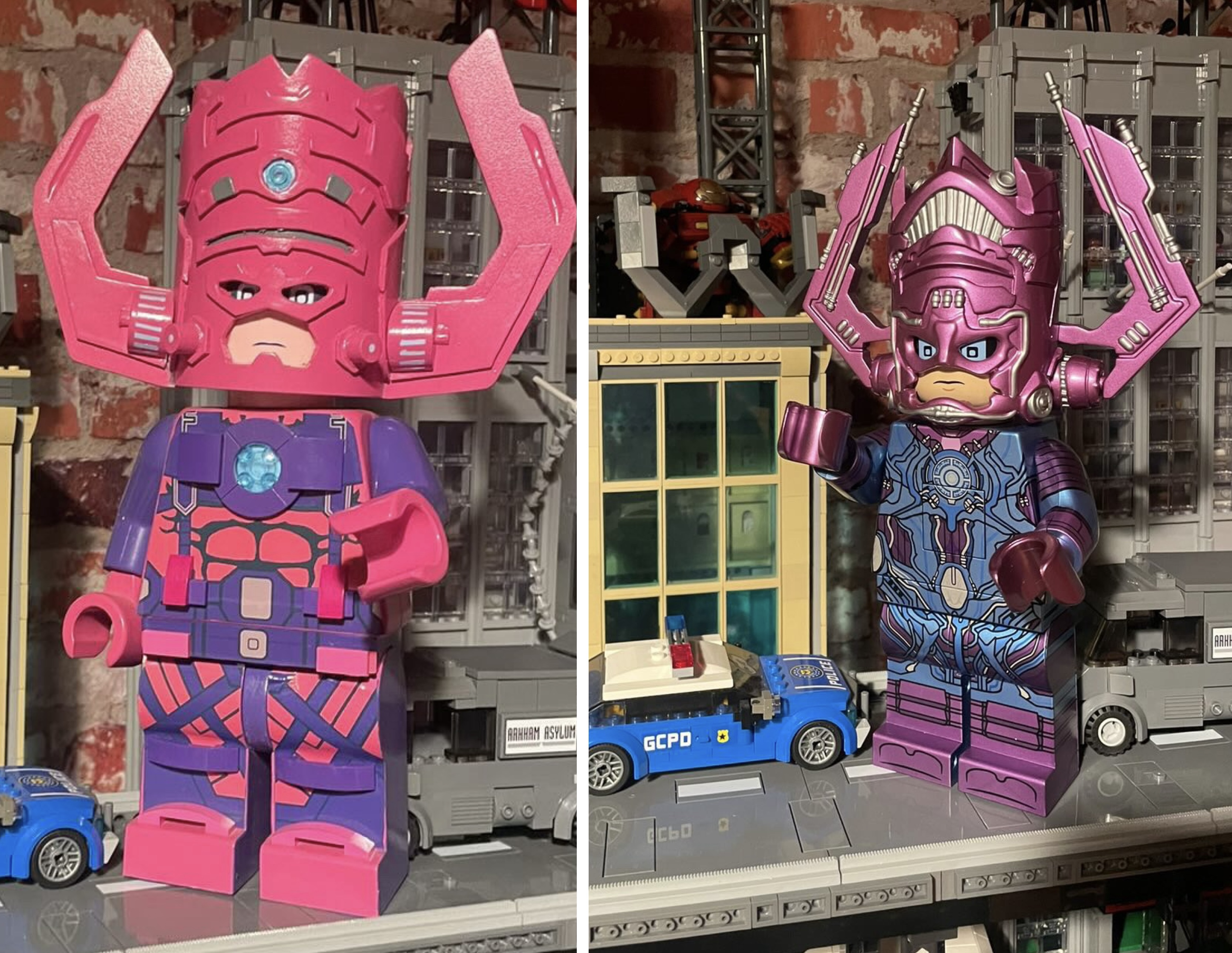 Galactus LEGO Alarm Clock size - view 2