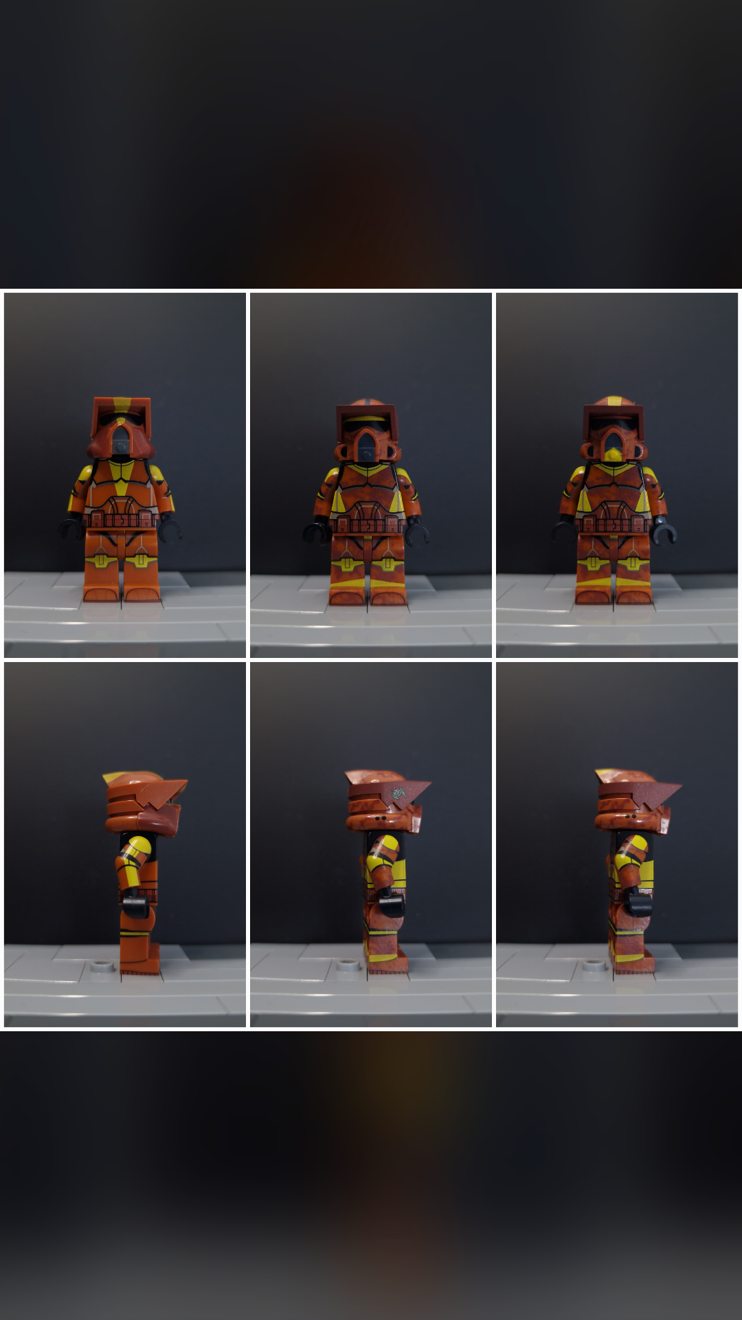 Geonosian Clone ARF and Scout troopers - view 1