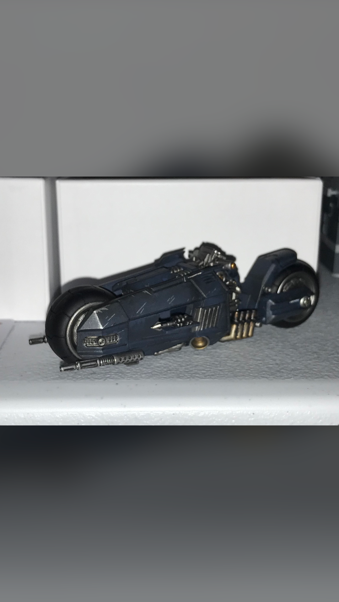 Hades DC Brick Batman White Knight Batcycle - view 1