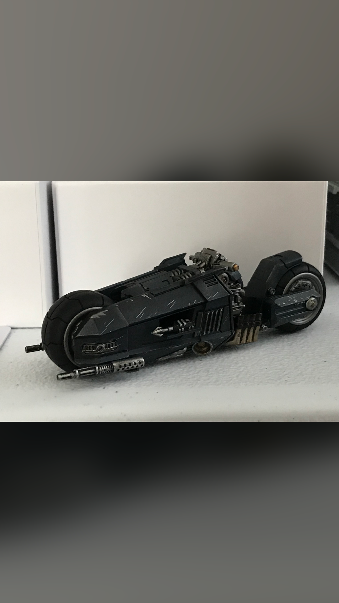 Hades DC Brick Batman White Knight Batcycle - view 2