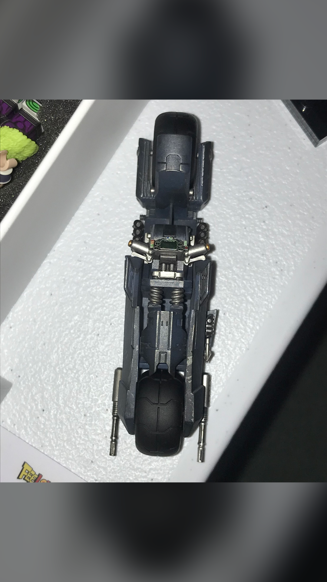 Hades DC Brick Batman White Knight Batcycle - view 4