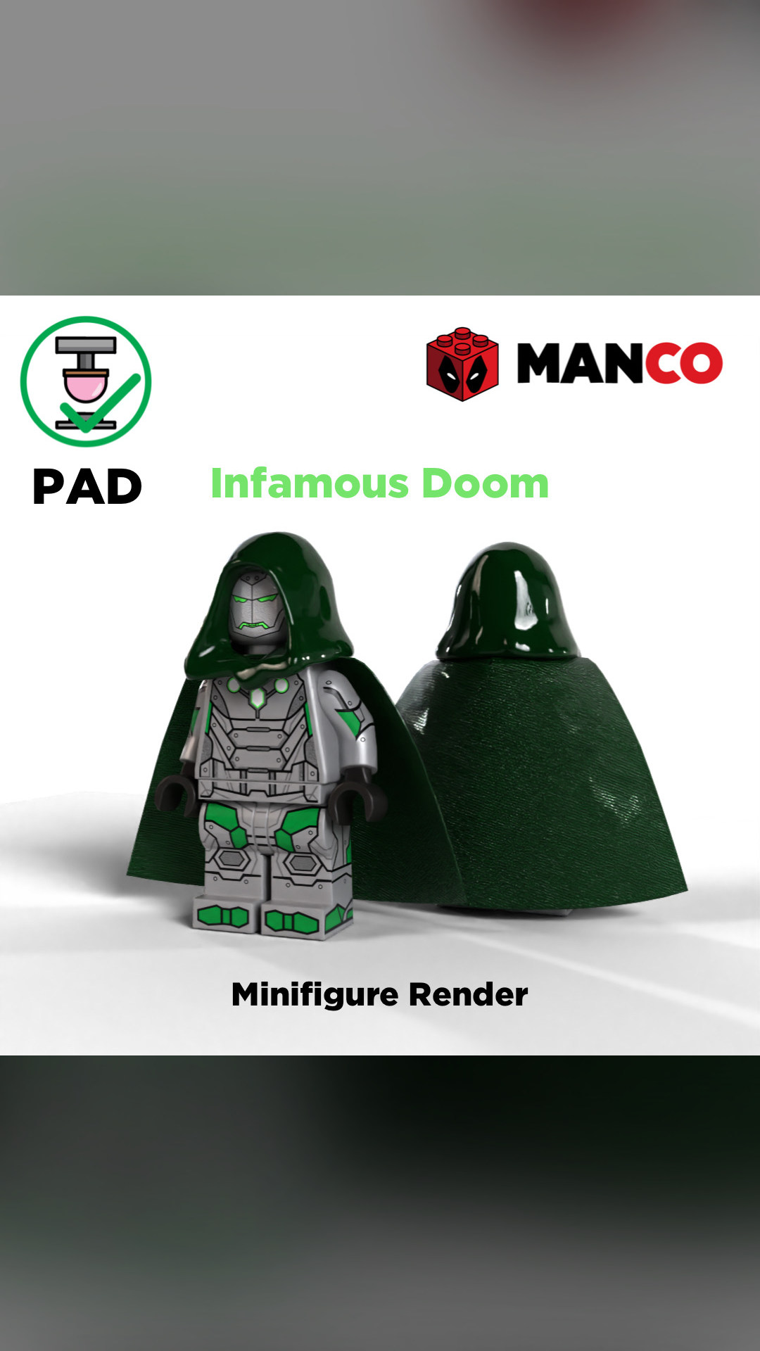 Infamous Doom by Manco Bricks (PRE-ORDER)  - view 1