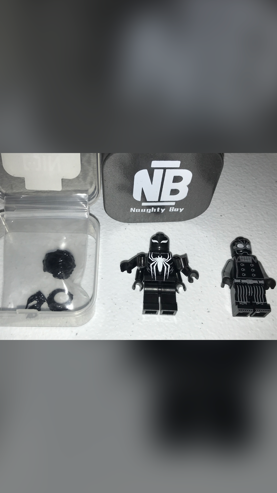 Jin x NB 6 Arm Spiderman + Jin Venom Accecories + EclipseGrafx Spider Noir - view 1