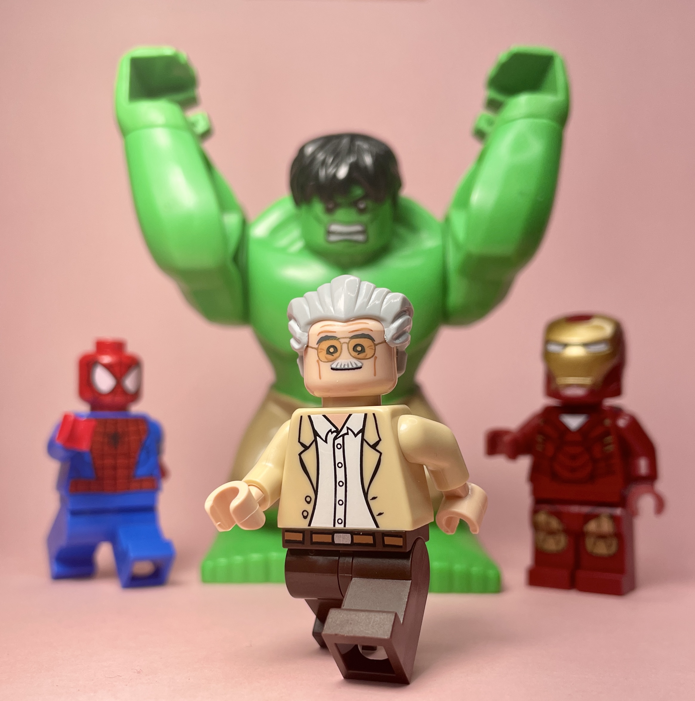 Lego Kura Customs Subject #007 Stan Lee  - view 1