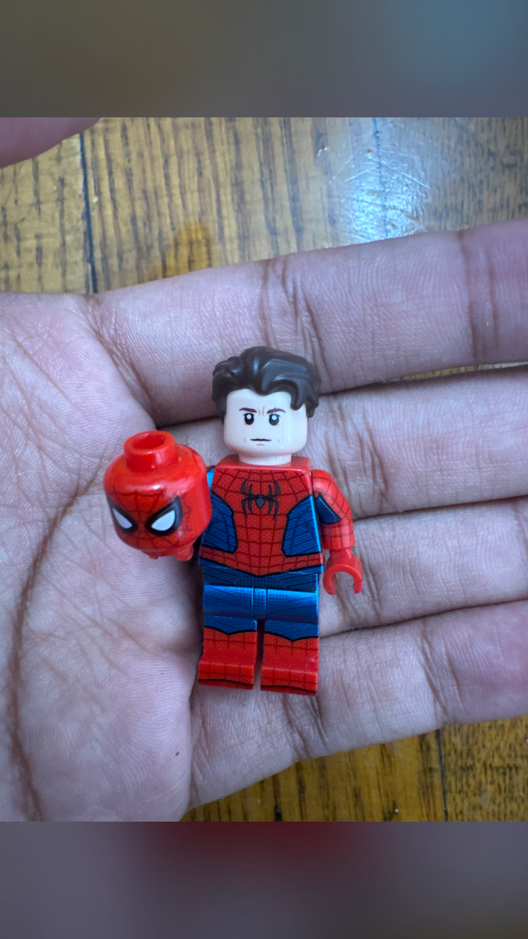 LEGO Marvel Custom Spider-Man Minifigure - PCB Classic Arachnid - view 3