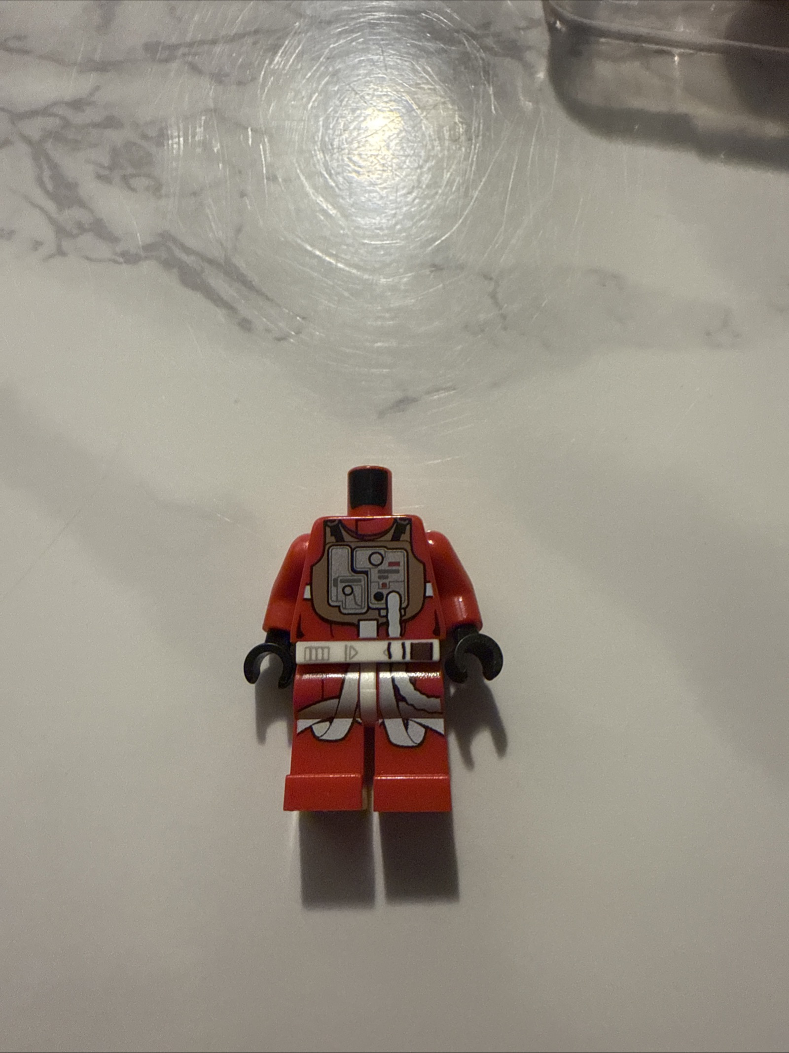 Lego Star Wars rebel B-Wing Pilot  body  - view 1