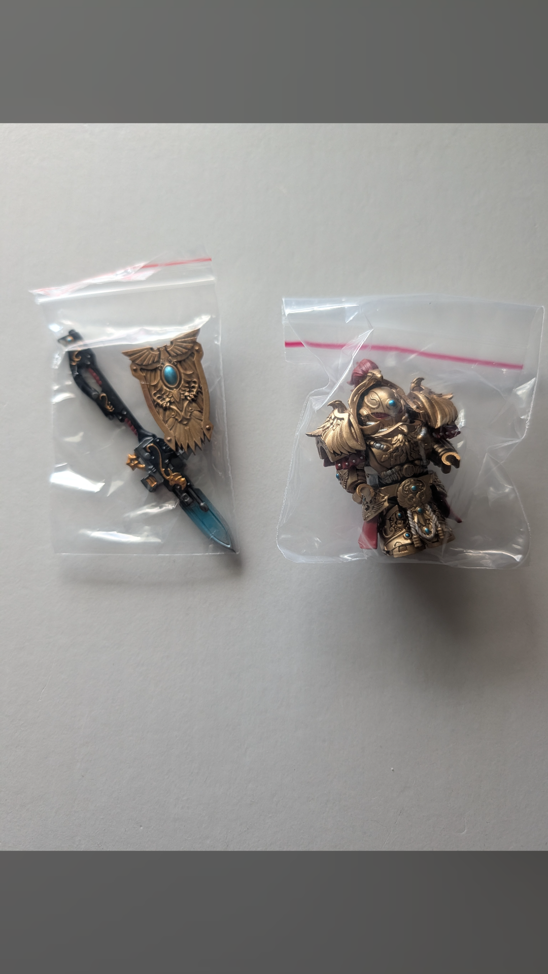 Minifig factory Warhammer 40k Adeptus Custodes Guard - view 1