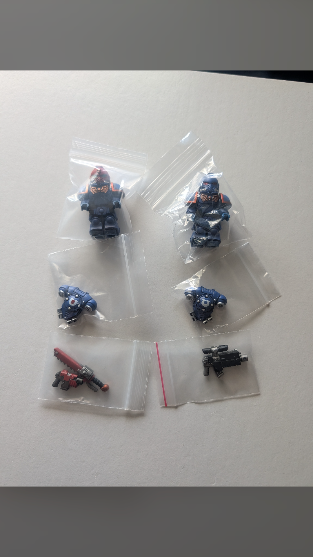 Minifig factory Warhammer 40k ultramarines set - view 1