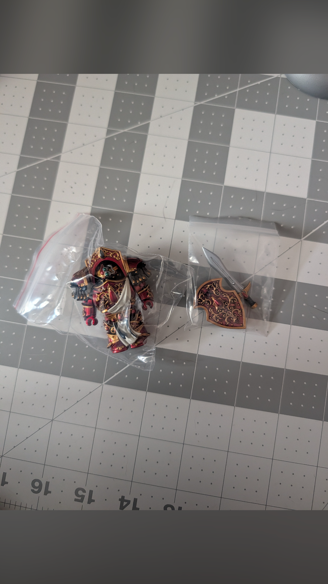 Minifigure factory Warhammer 40K Blood Angels Crimson Paladin  - view 1