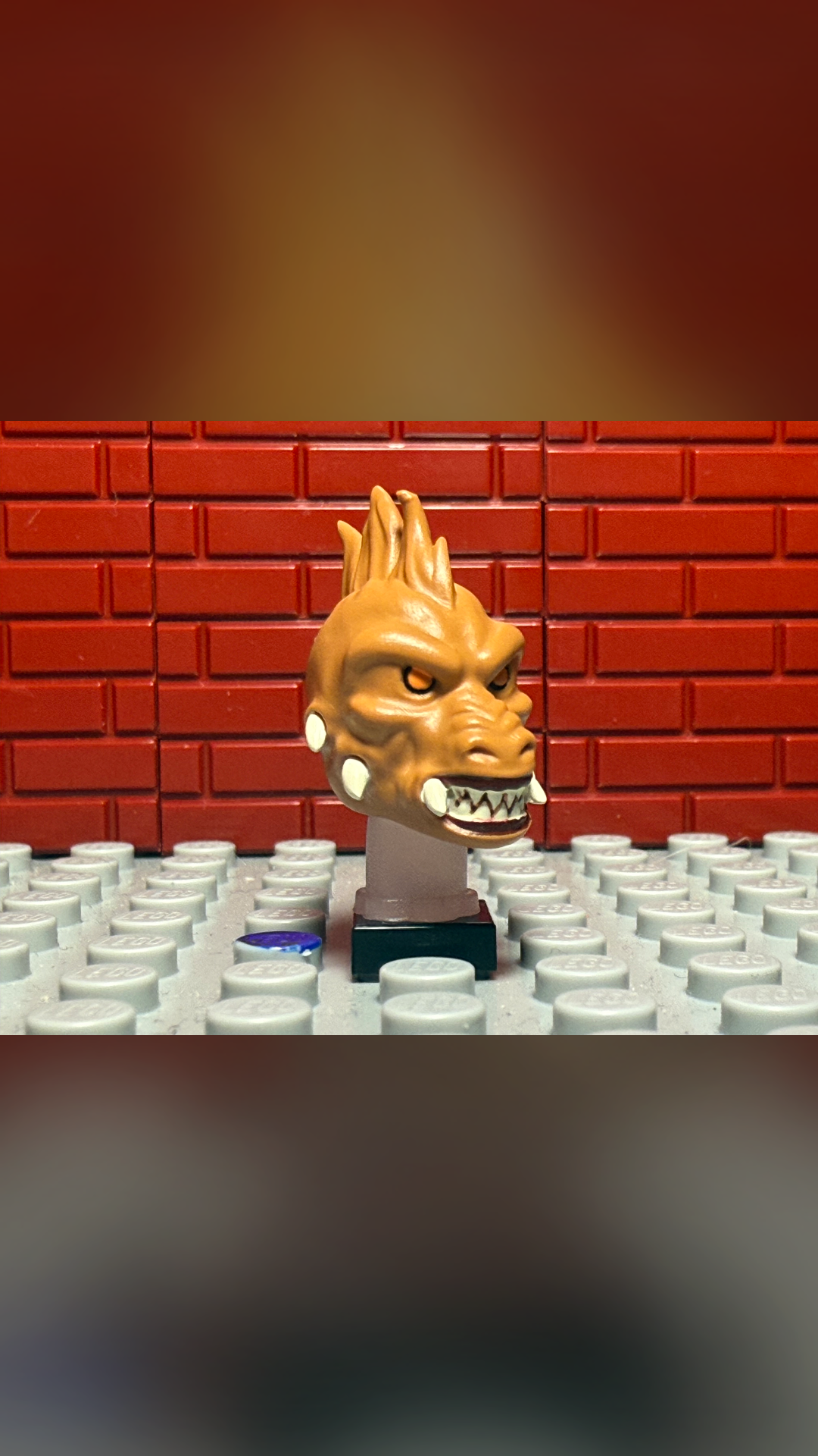 Mr J Brick Custom LEGO Minifigure Parts - Larfleeze - view 1