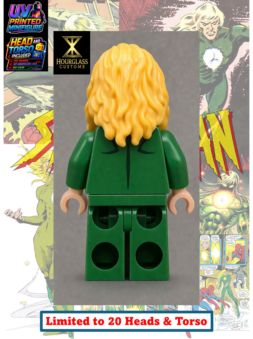 Orb Manipulator double side printed torso and minifigs head - view 2