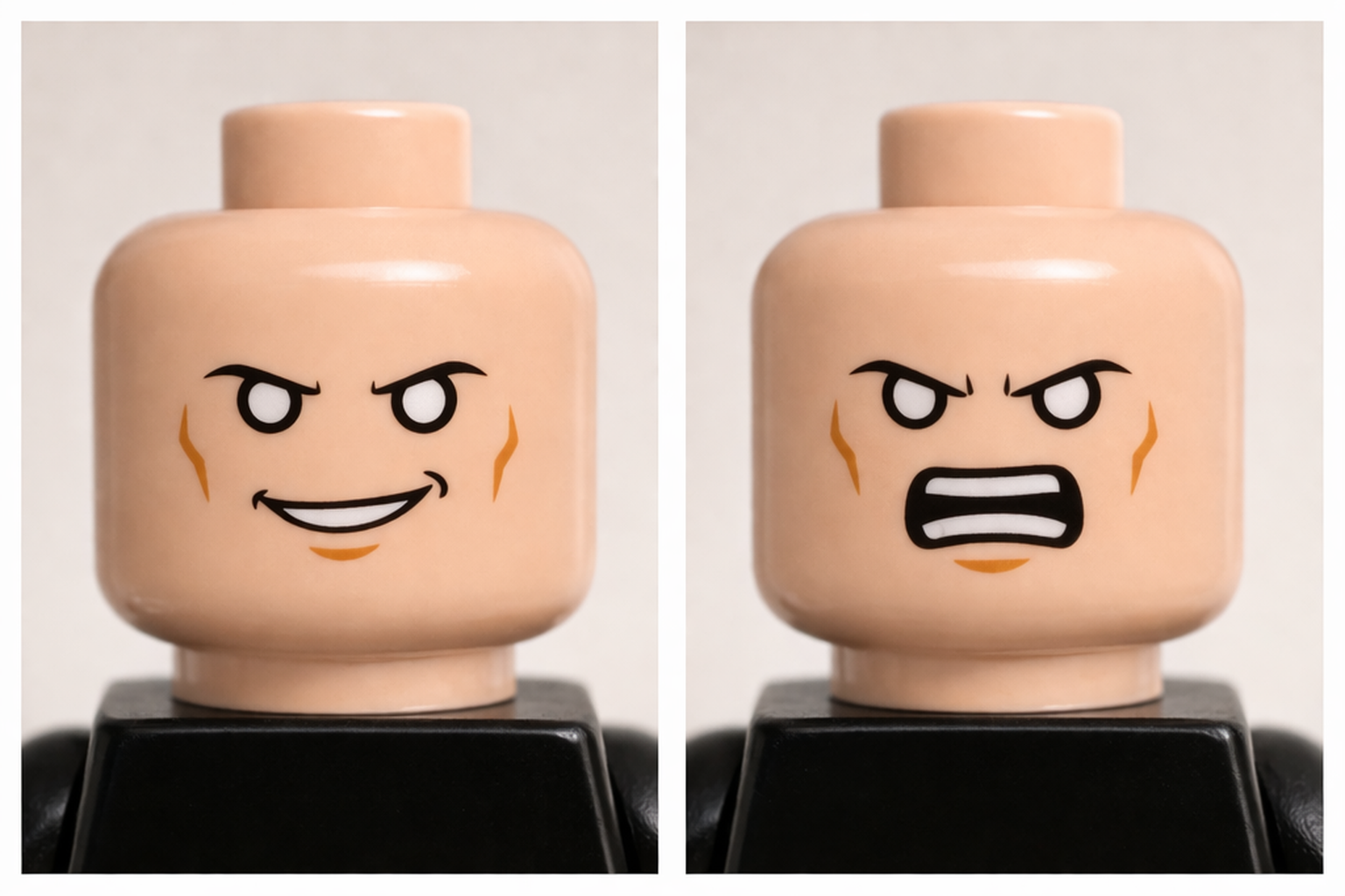 Orb Manipulator double side printed torso and minifigs head - view 3