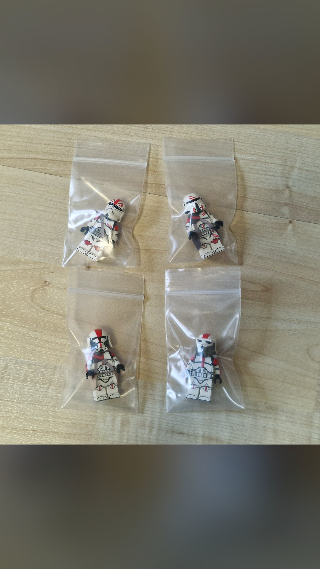 Red Clone Troopers - view 2