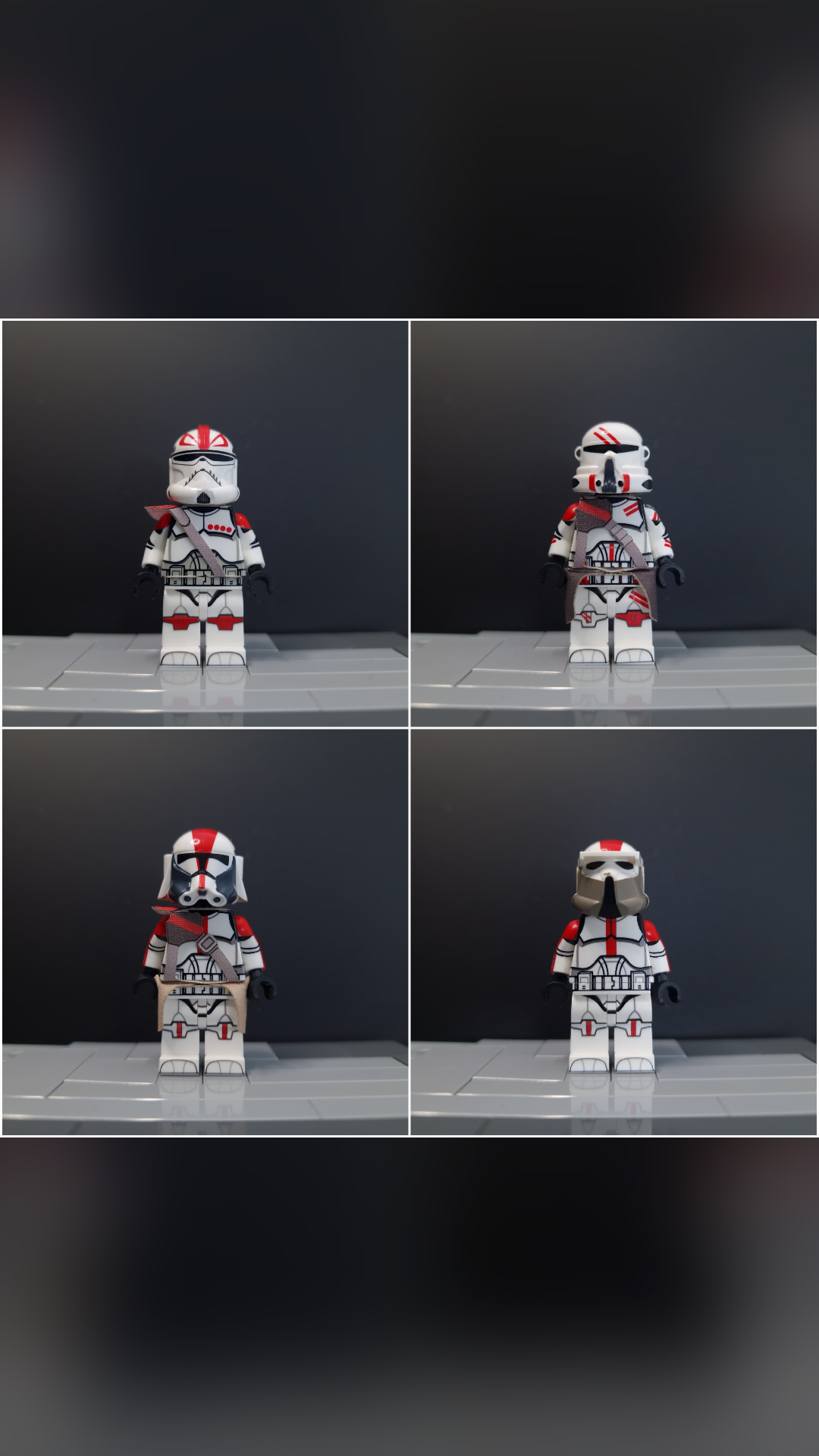 Red Clone Troopers - view 3