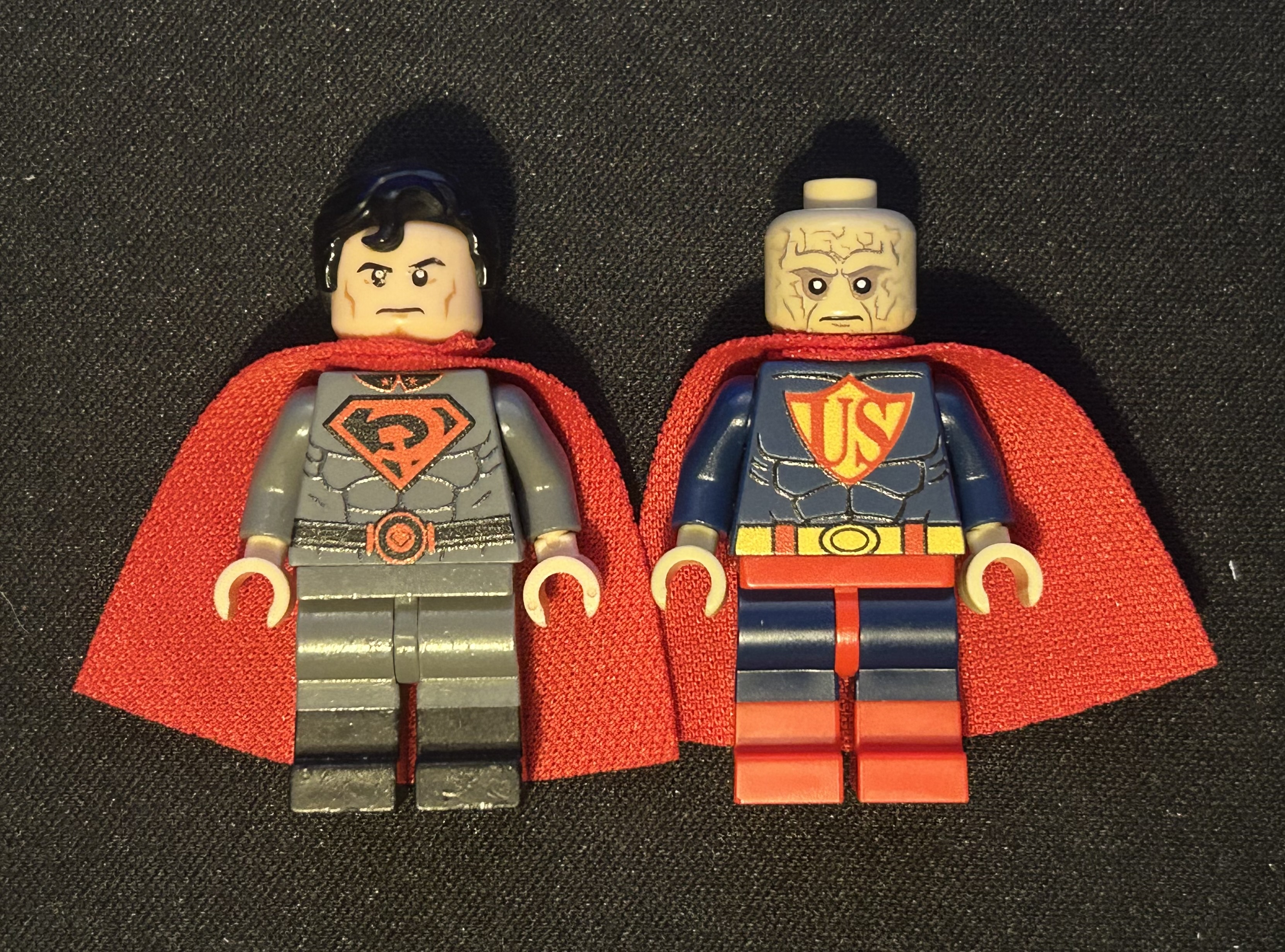 Superman & Bizarro red Son