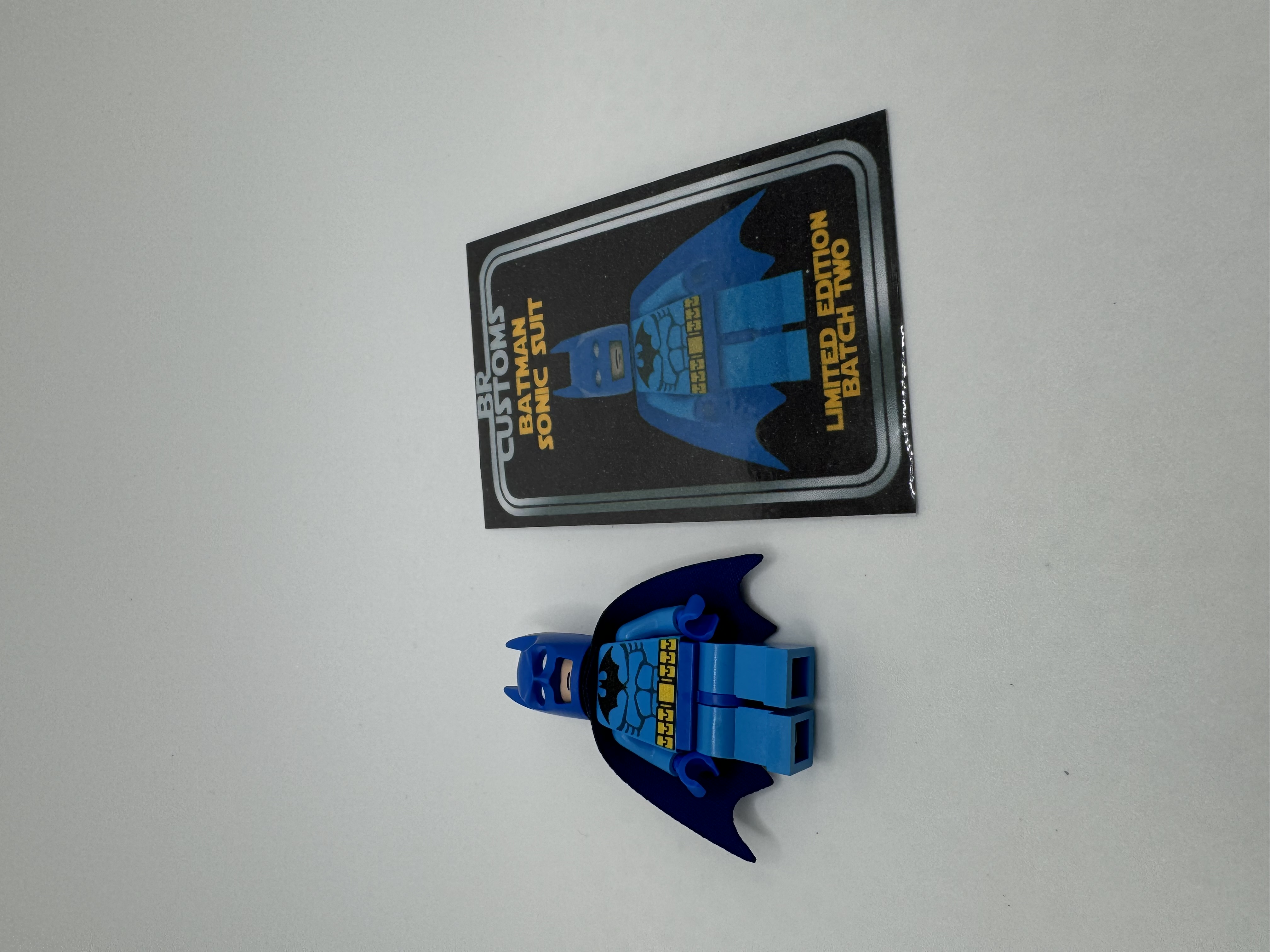 Sonic Suit Batman (Brick Rebellion Customs) - view 2