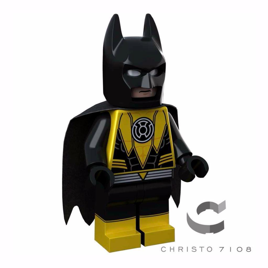 Yellow Lantern Batman (Christo 7108) - view 1